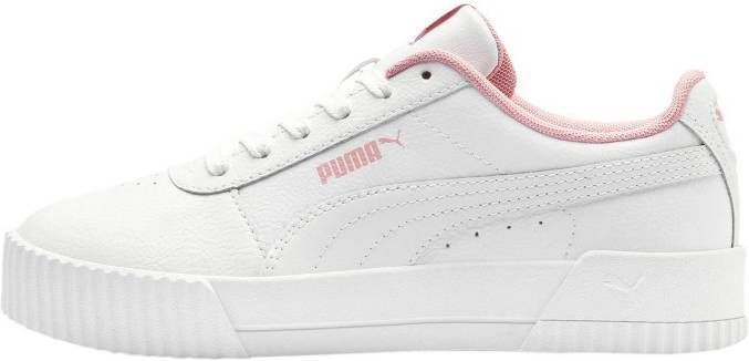 PUMA Carina sneakers wit/roze kinderen PUMA Carina sneakers wit/roze kinderen