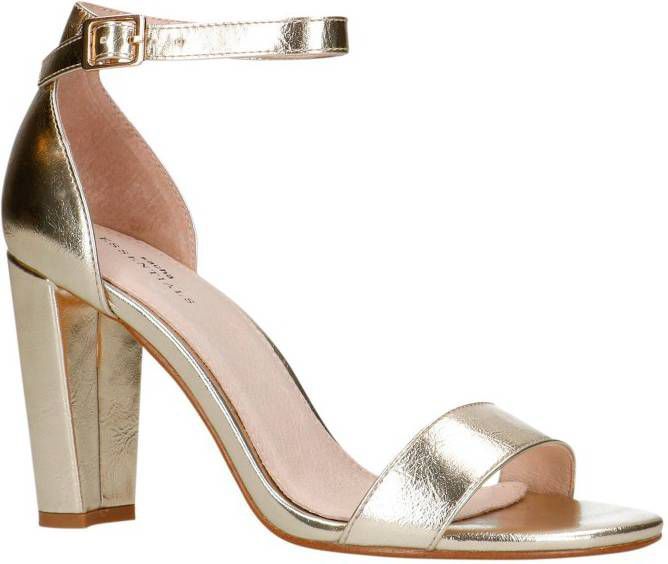 Sacha sandalettes goud