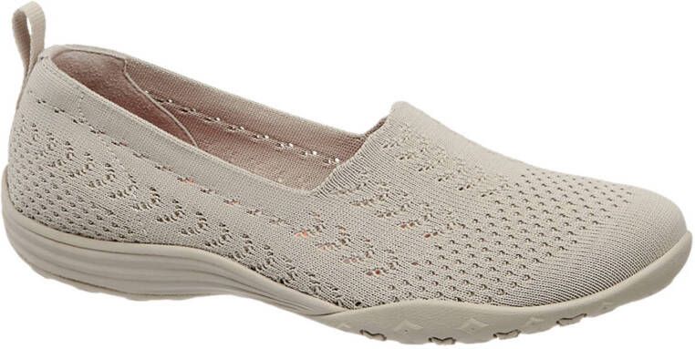 Skechers Beige instapper Fitster Love Starz