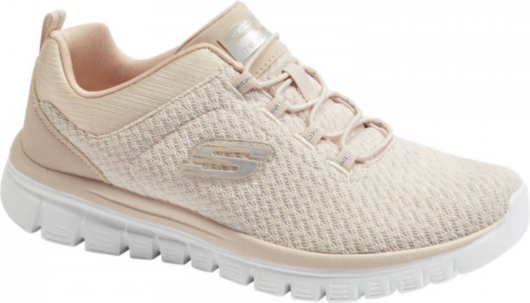 Skechers Lichtroze sneaker memory foam