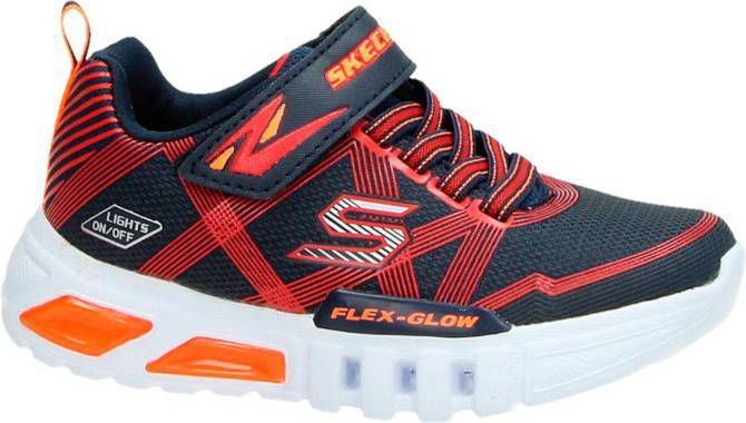 Skechers s-lights klittenbandschoenen blauw