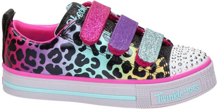 Skechers Twinkle Toes sneakers met lichtjes roze