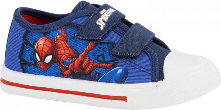 Spiderman Blauwe canvas sneaker
