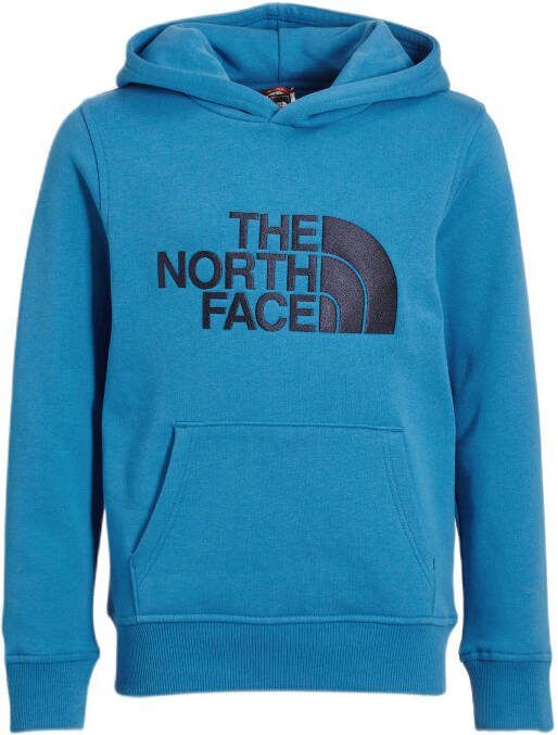 The North Face hoodie Drew Peak met logo blauw