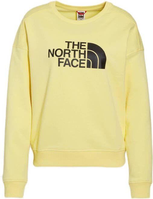 The North Face drew peak crew sweater geel dames