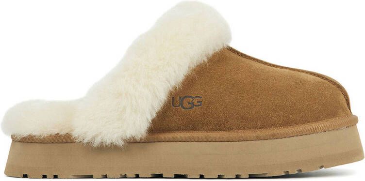 UGG Disquette suède pantoffels bruin