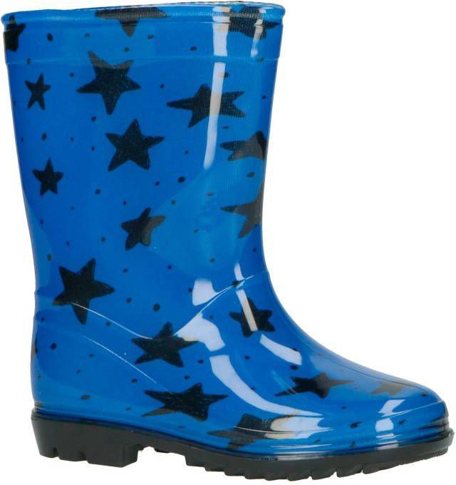 XQ regenlaarzen blauw/zwart