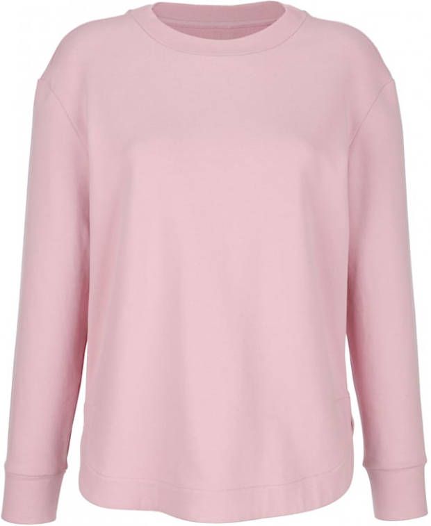 Dress In Sweatshirt in stijlvol model Zalm