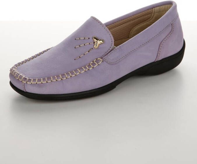 Naturläufer Mocassin in zomers design Lila