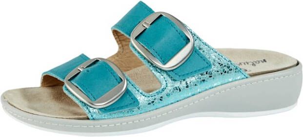 Naturläufer Muiltje Verstelbare bandjes Turquoise