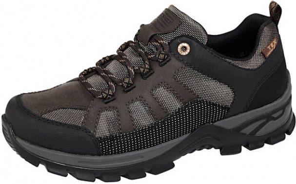 Rieker Outdoorschoen met TEX membraan Zwart/Bruin