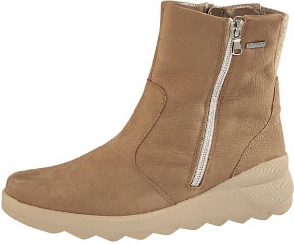 Waldläufer Enkellaarsje Met WALDLÄUFER TEX membraan Lichtbruin