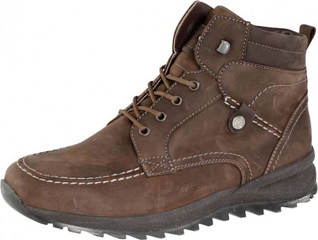 Waldläufer Veterschoen met TEX membraan Bruin