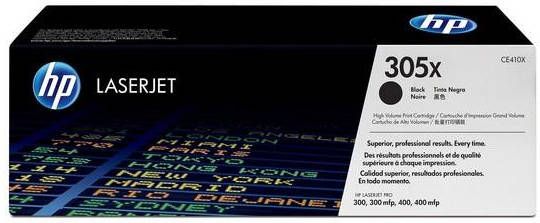 HP 305X Toner Single Pack, CE410X, hoog pagina opbrengst, zwart