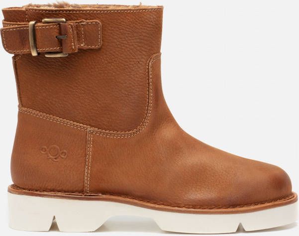 Aqa Enkellaarsjes cognac Leer 182323