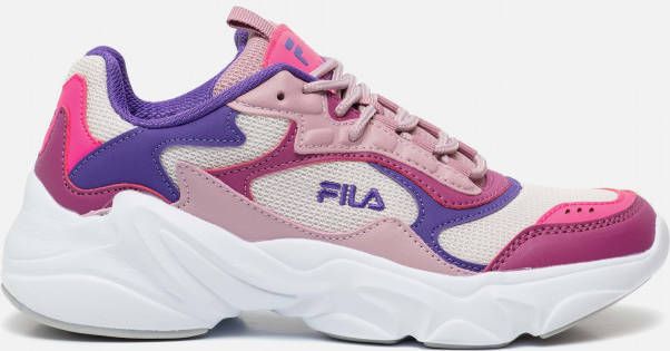 Fila Collene cb sneakers paars Imitatieleer