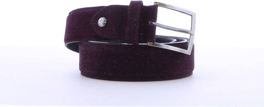 Floris van Bommel 75206 riem bordeaux Suede