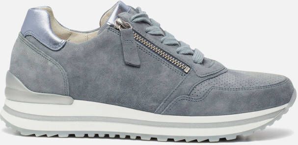 Gabor Comfort sneakers blauw Suede