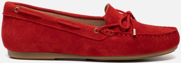 Giulia Mocassins oranje Suede