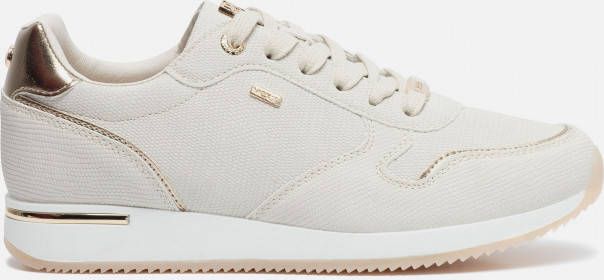 Mexx Eke sneakers beige Imitatieleer