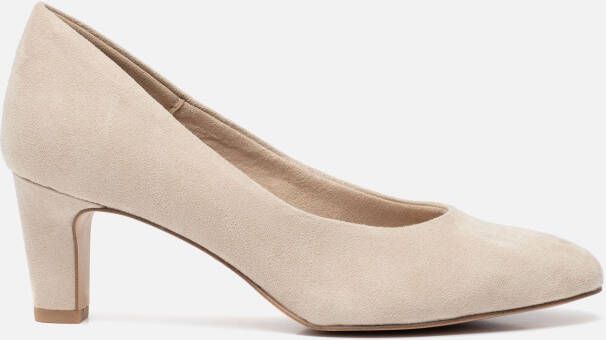 tamaris Pumps beige Textiel